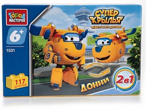 Конструктор - 2-в-1 Супер крылья: Донни (Город мастеров, BB-1531-Rsim)